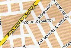 mapa ciudad treinta y tres